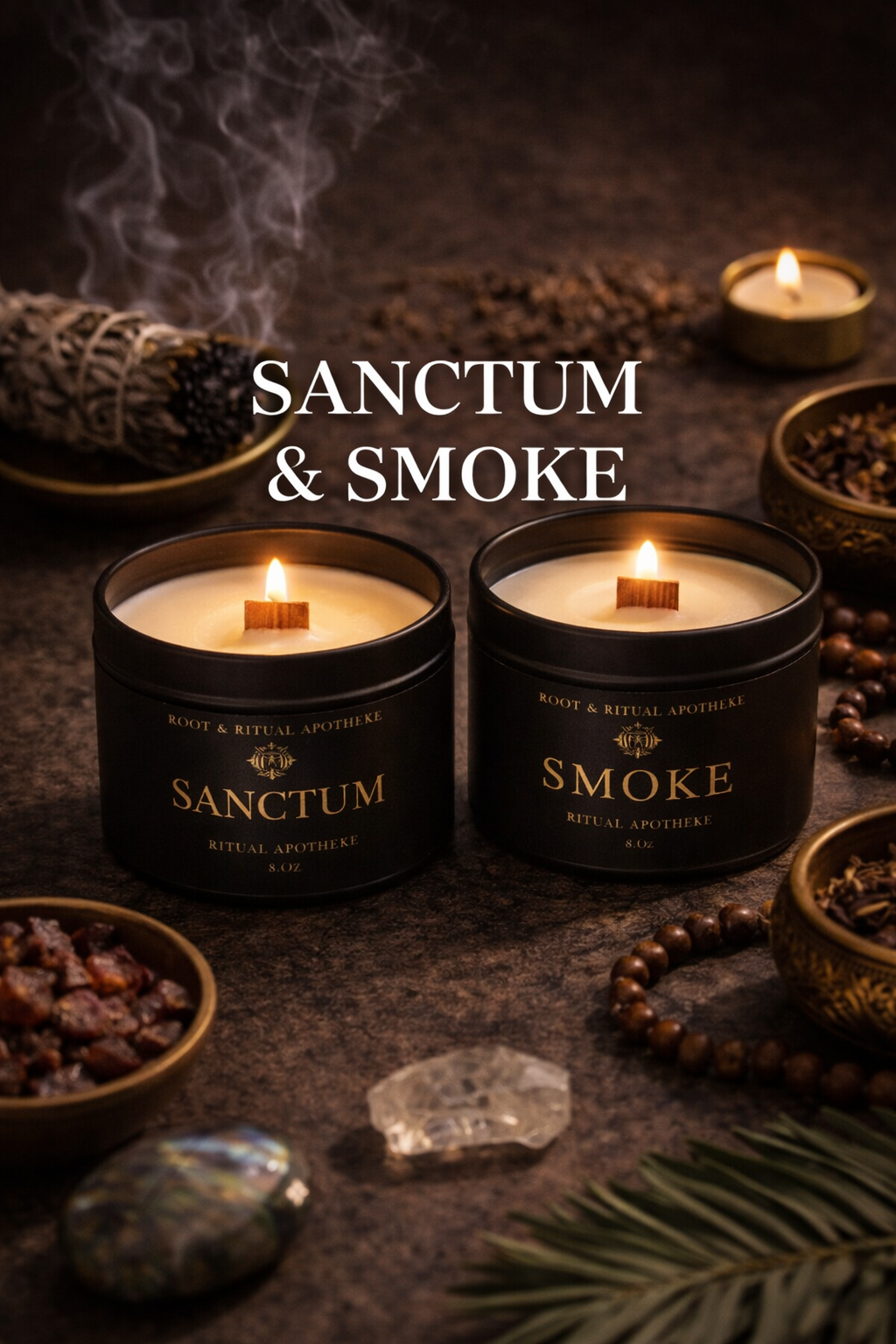 Sanctum & Smoke Candles